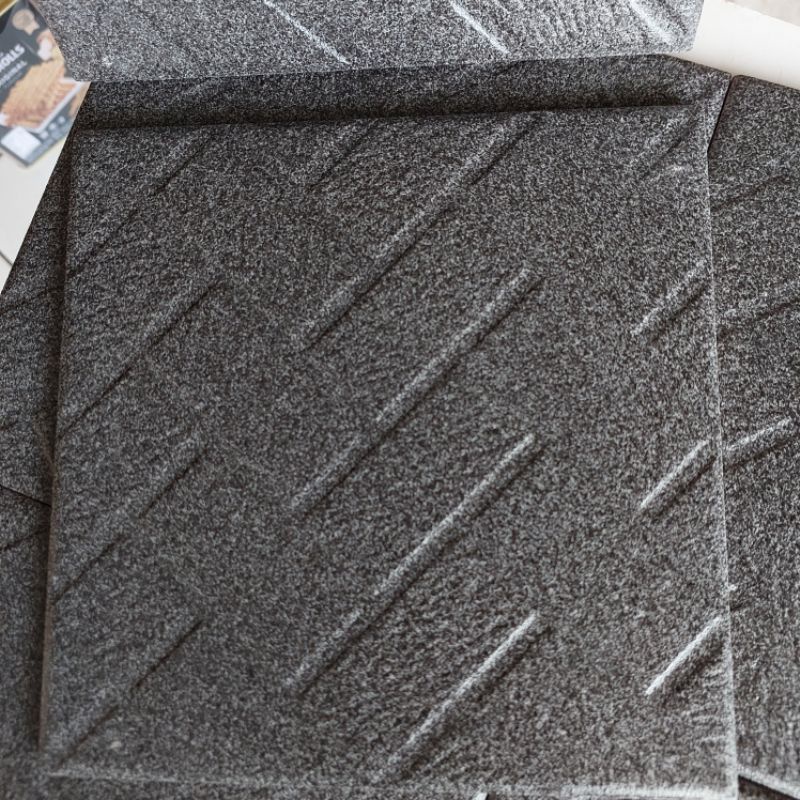 Jual KERAMIK 20X20 HITAM GRANITO LANTAI KAMAR MANDI / BALKON / TAMAN