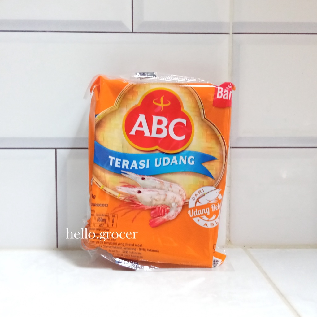 Jual Terasi Udang Abc 20 X 4 2gr Pack Shopee Indonesia