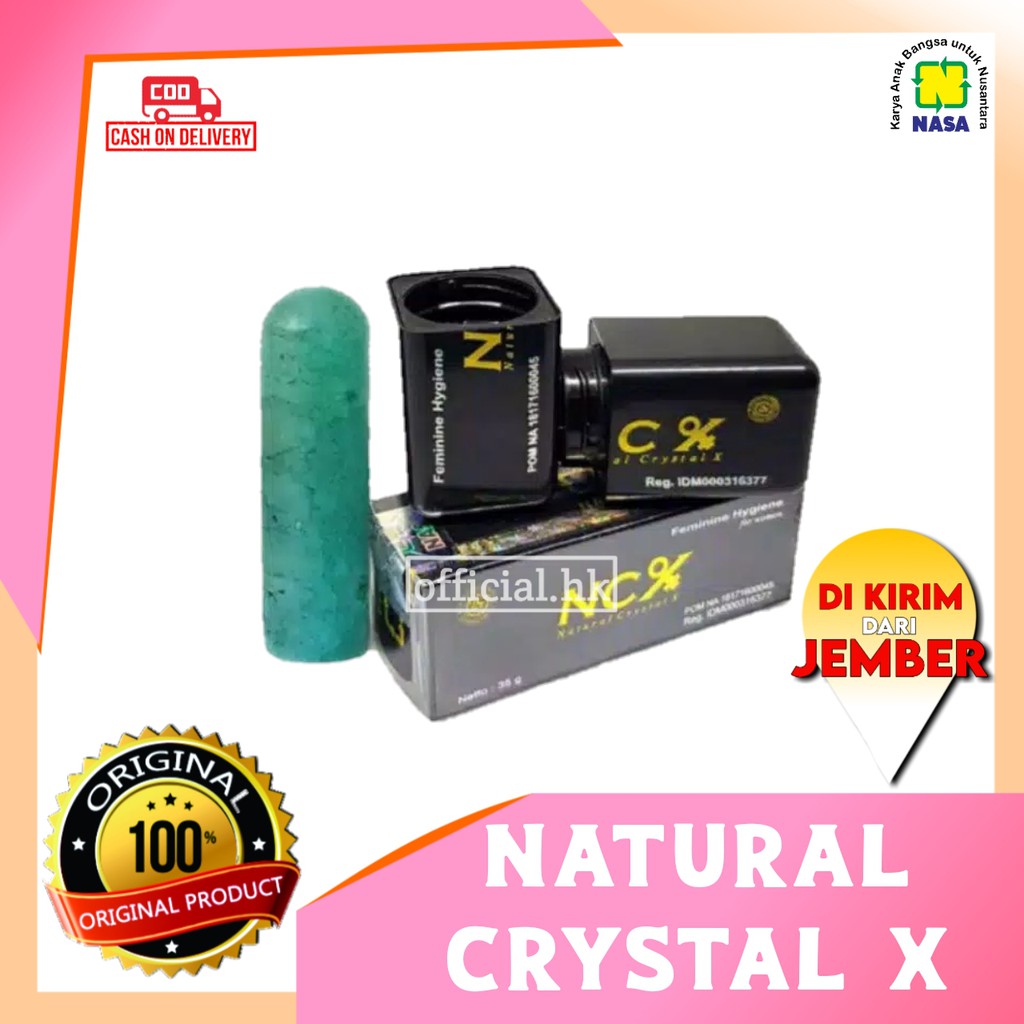 Jual COD Crystal X / NCX Asli Original PT Natural Nusantara NCX