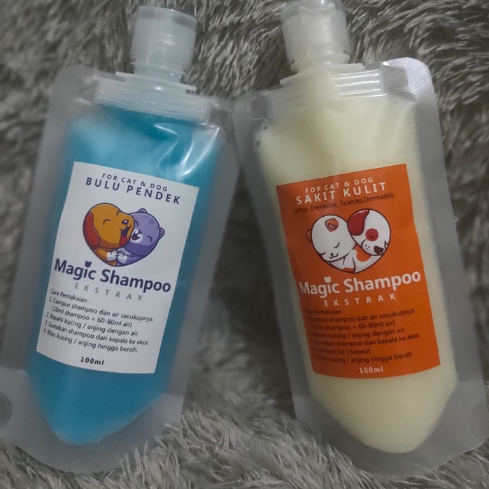 Jual SHAMPOO MAGIC GROOMING EKSTRAK POUCH 100ml | Shopee Indonesia