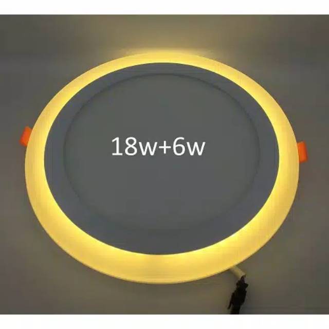 Jual Panel Led 2 Warna 18 Wt Putih + 6 Wt Kuning Inbouw | Shopee Indonesia