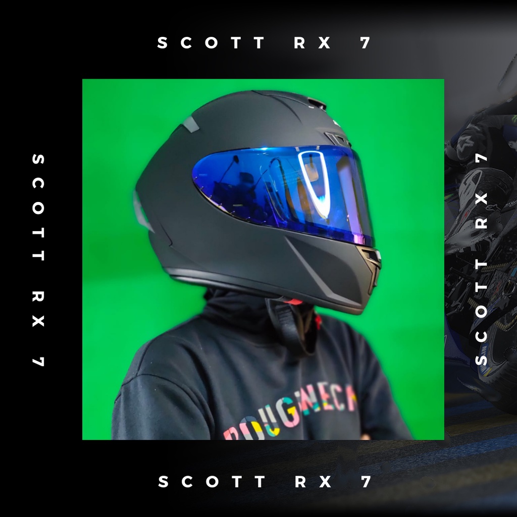 Jual HELM FULL FACE SCOTT RX 7 X14 FULL FACE / HELM FULL FACE LIMITED ...