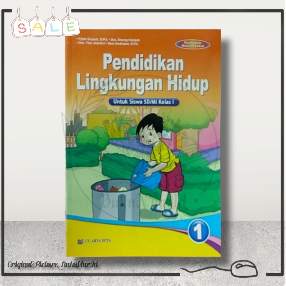 Jual Buku Plh Pendidikan Lingkungan Hidup Untuk Siswa SD/MI Kelas 1 ...