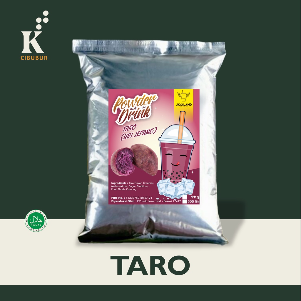 Jual Bubuk Minuman Instan Rasa TARO Original Javaland 100% Halal MUI ...