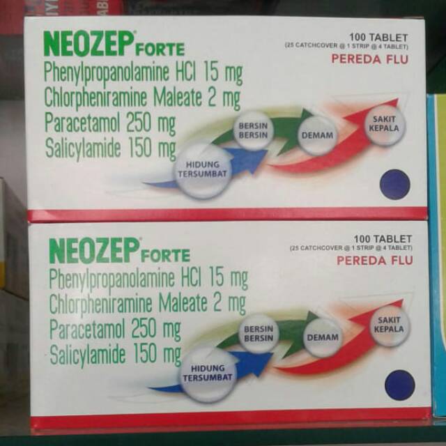 Jual Neozep Forte 25 strip per box | Shopee Indonesia
