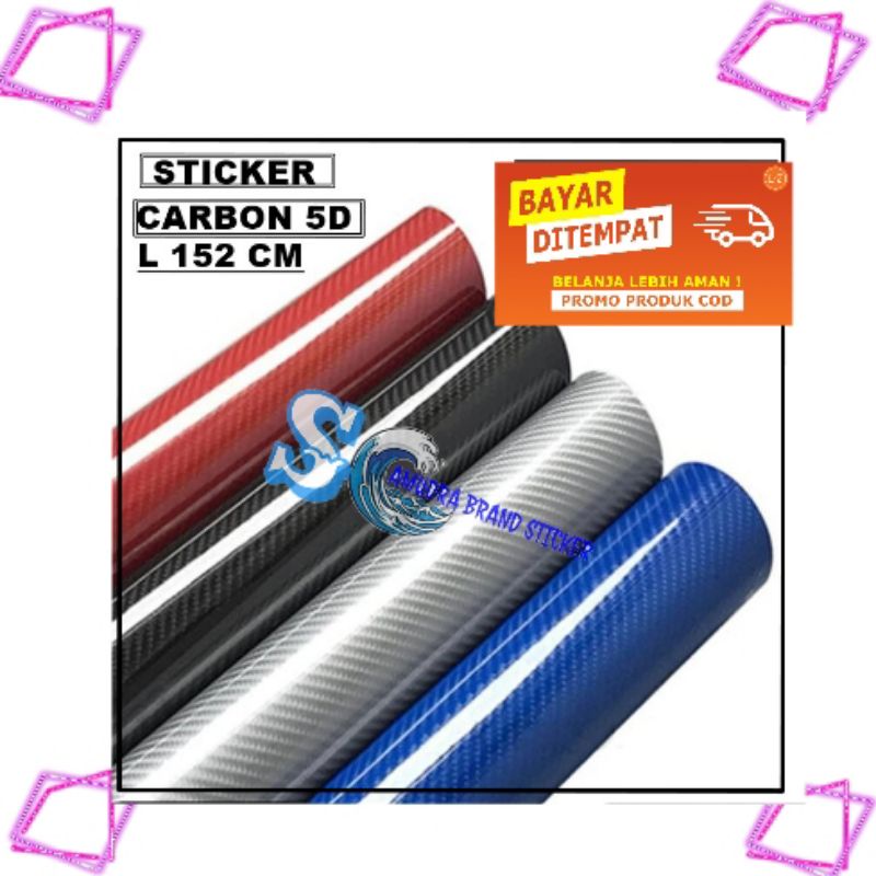 Jual Stiker Karbon 6d Skotlet L152cm P18m 1 Roll Harga Murah Dengan