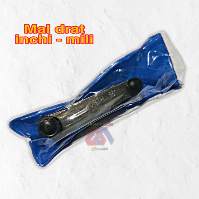 Jual Alat ukur drat / mal drat inchi dan mili | Shopee Indonesia