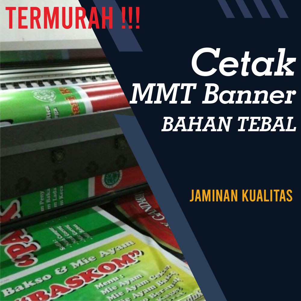 Jual Cetak Banner Spanduk Mmt Bahan Banner Banner Meteran Mmt