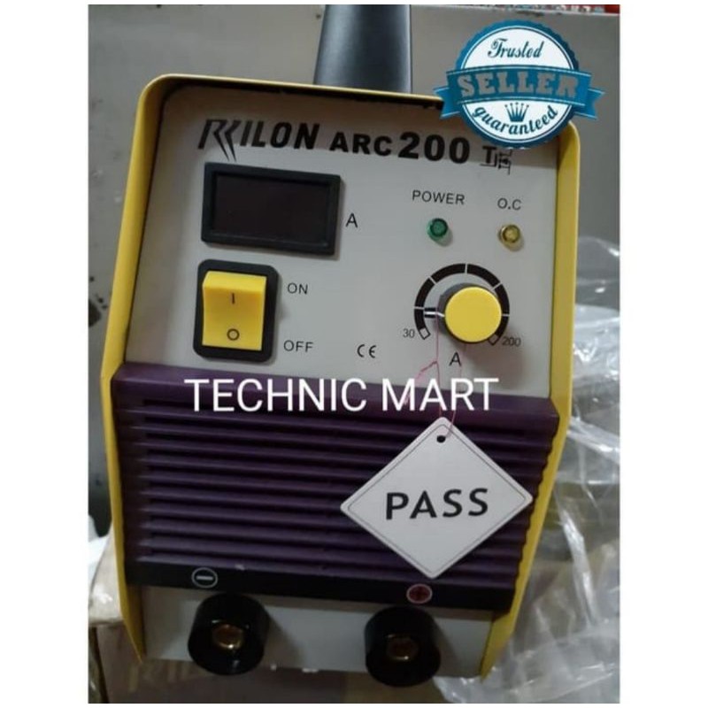 Jual Trafo Las Inverter Rilon ARC 200 / Mesin Las Rilon ARC200 heavy ...
