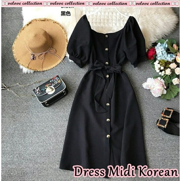 Dress korea clearance shopee