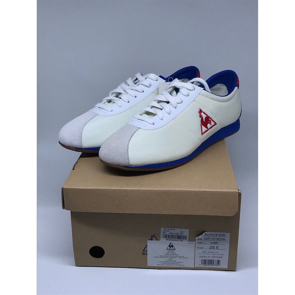 Jual WTS Sepatu Sneakers Le Coq Sportif Montpellier II NY New Original BNIB Shopee Indonesia
