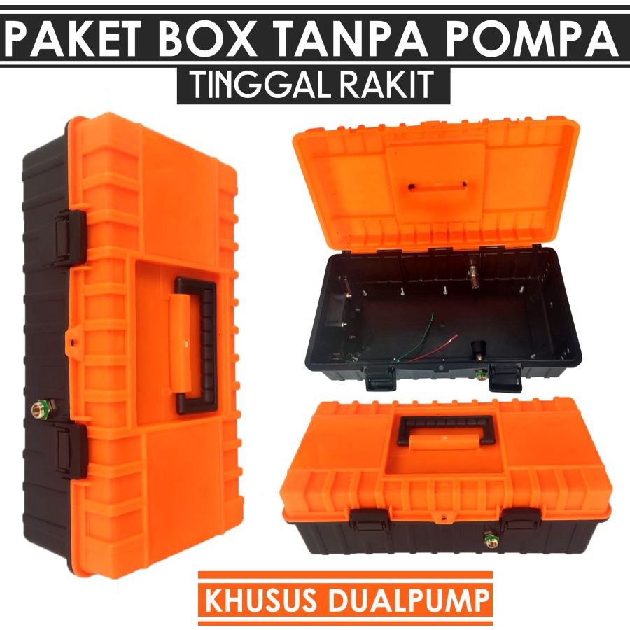 Jual Paket Box Rakitan Tanpa pompa - Khusus Pompa DC 12V Dual Pump ...