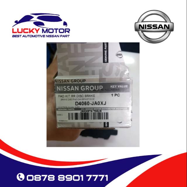 Jual KAMPAS REM BELAKANG PAD KIT DISC REAR NISSAN XTRAIL T30 T31 TEANA ...