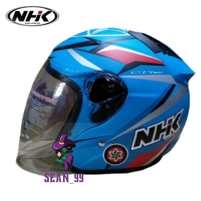 Jual HELM NHK R6 ESTRELLA GALICIA BLUE GP EDITION ORIGINAL SNI | Shopee ...