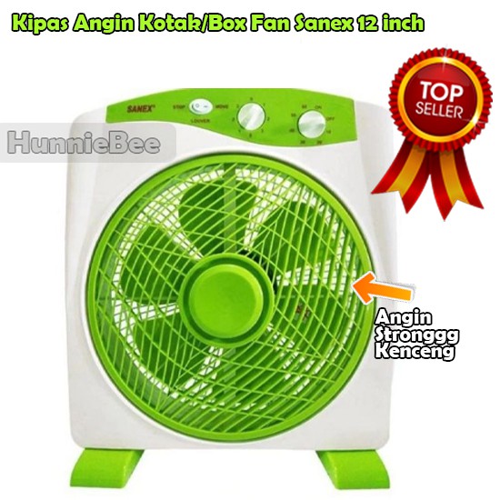 Jual Kipas Angin Kotak/Box Fan Sanex 12 inch | Shopee Indonesia