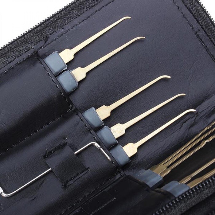 Jual LOCK PICK Set isi 24pcs Lockpick Tools Alat Buka Kunci Tanpa Kunci ...