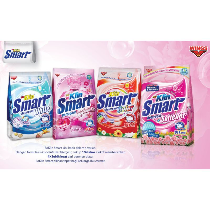 Jual SO KLIN SMART 800gr | Shopee Indonesia