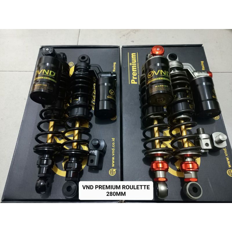 Jual Shock VND Roulette + dudukan shock matic 280 mm 320 mm 340 mm ...