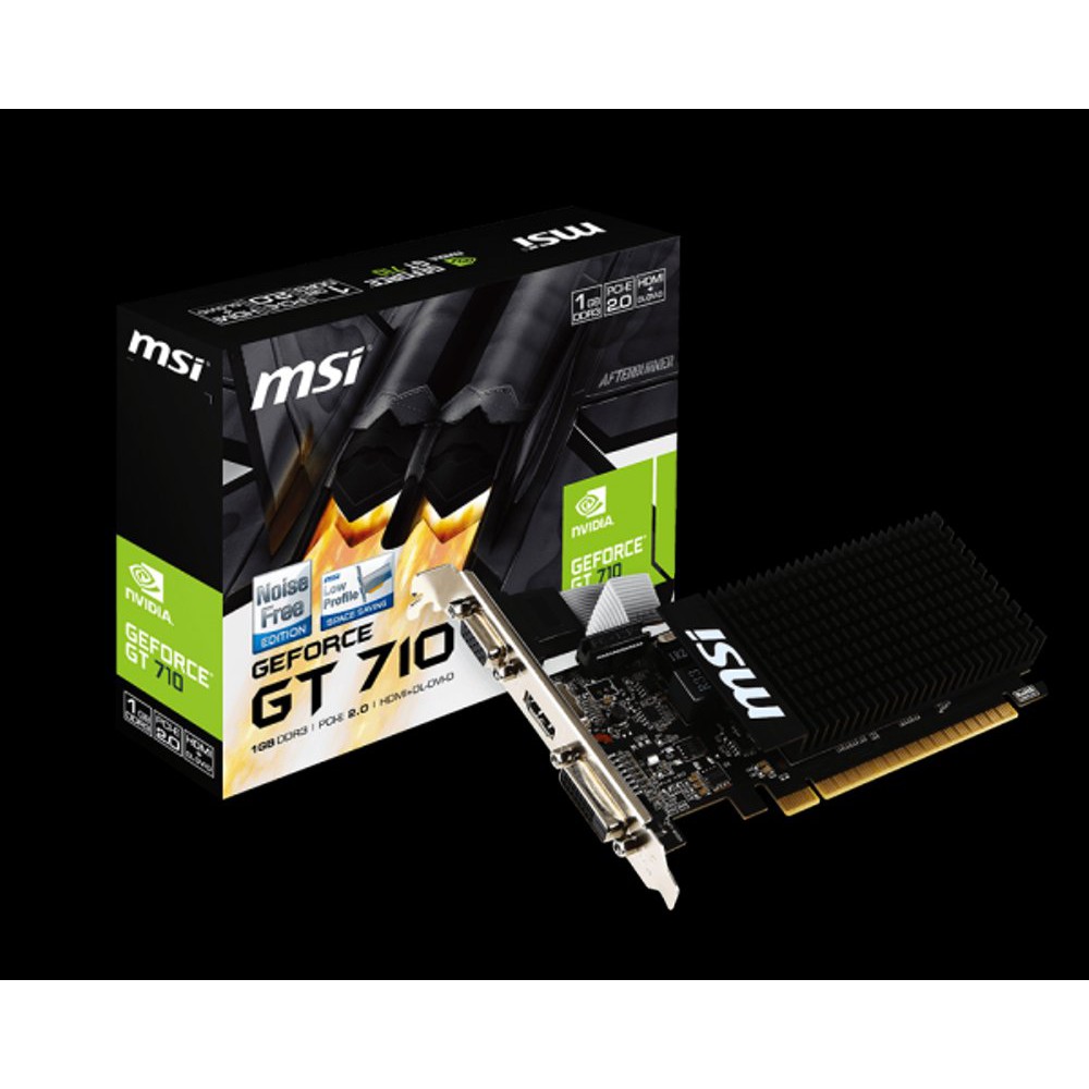 Jual VGA MSI Geforce GT 710 1GD3H LP 1GB DDR3 64-bit DVI-D-HDMI-VGA ...