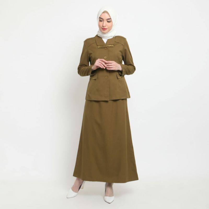 Jual PEMDA TUA KERAH PANGKAT ROK A /BAJU PEMDA FASHION/BAJU PNS ROK A ...