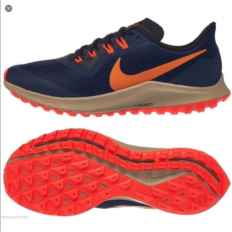 Jual Sepatu NIKE Men Running sz 46 12 30 cm Air Zoom Pegasus 36 Trail AR5677 403 hiking running hash Shopee Indonesia