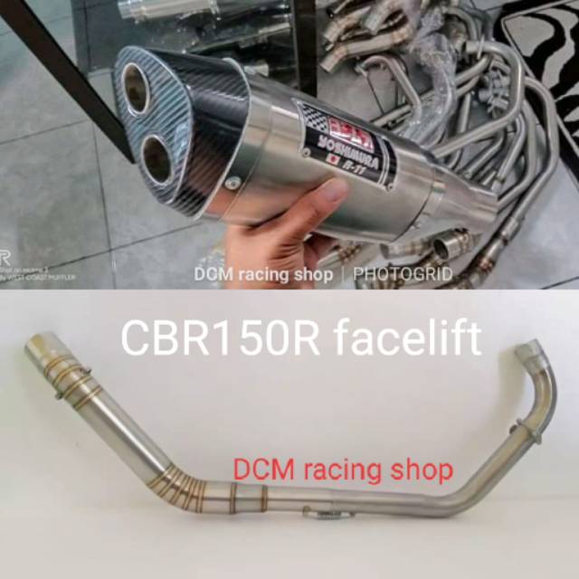 Jual Knalpot racing Yoshimura R11 Titan CBR150R facelift full system ...