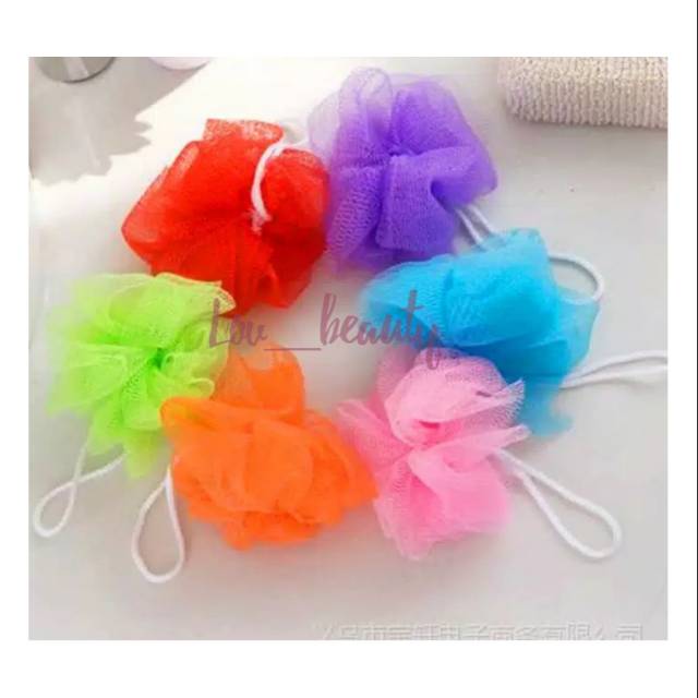 Jual Shower puff / puff mandi | Shopee Indonesia