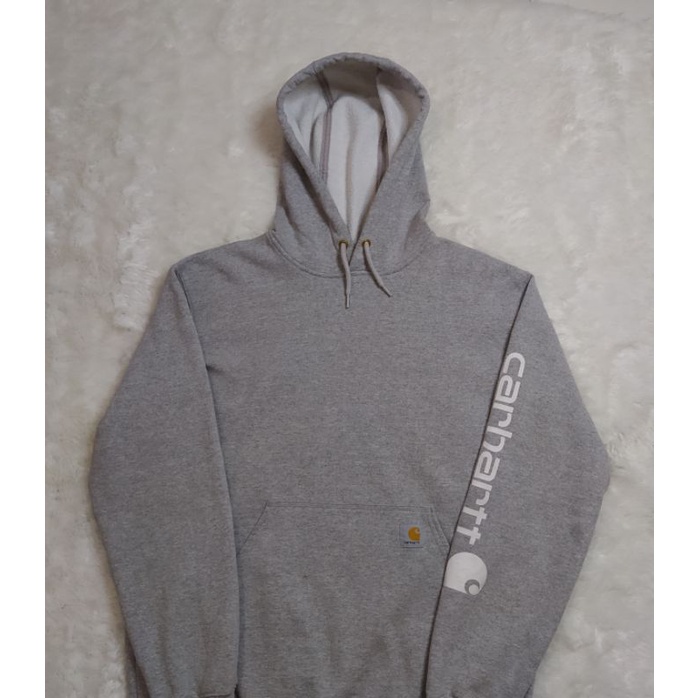 Carhartt spell out discount hoodie