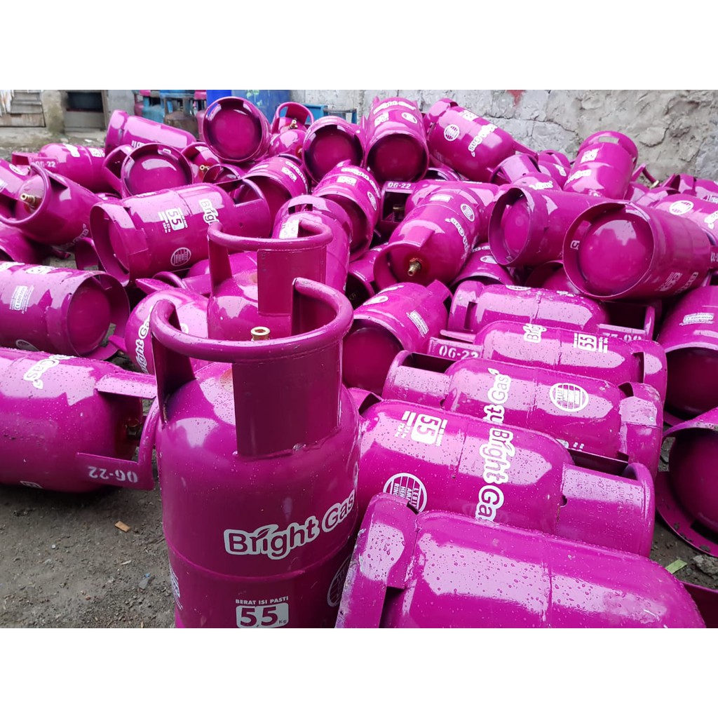 Jual Tabung Bright Gas Kg Plus Isi Pink Shopee Indonesia