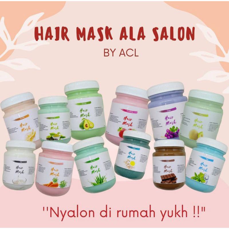 Jual [NIRA SHOP] HAIR MASK BY ACL/MASKER RAMBUT ACL | Shopee Indonesia