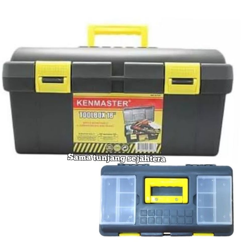 Jual KENMASTER TOOL BOX PLASTIK 18