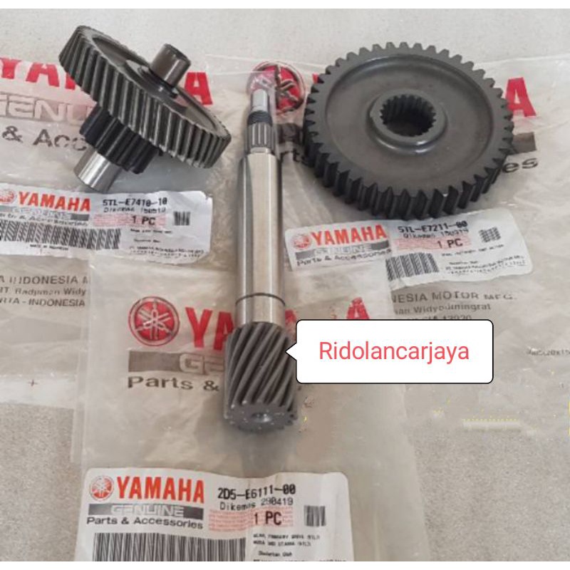 Jual GIGI GARDAN MIO SPORTY SUOL GEAR PRIMARY DRIVE MAIN AXLE COMP GEAR ...