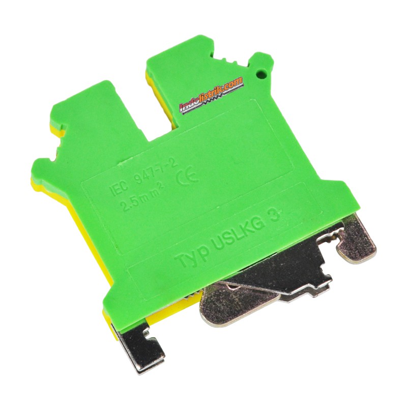 Jual Terminal Block / Blok Kabel USLKG 3 Kuning-Hijau TAB | Shopee ...