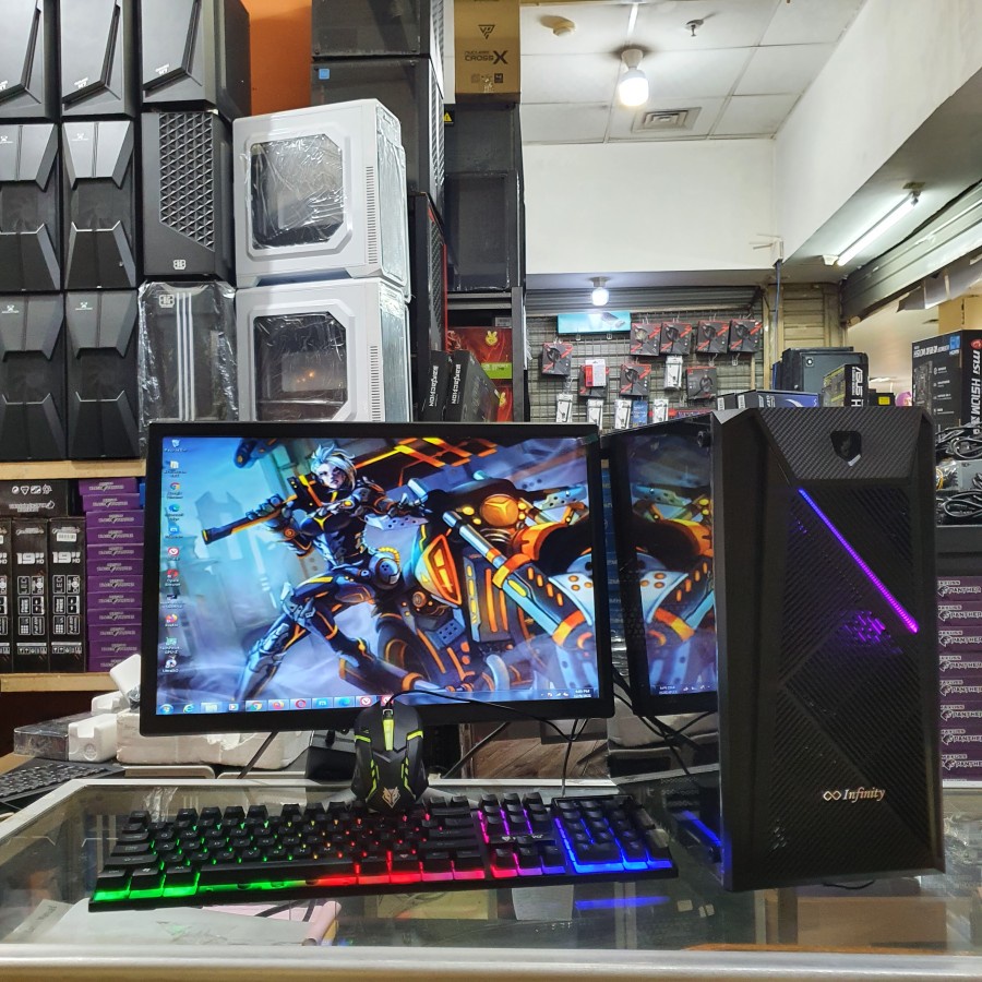 Jual Pc Gaming Editing I5 Fullset Monitor 19 Inch Siap Pakai Editing ...