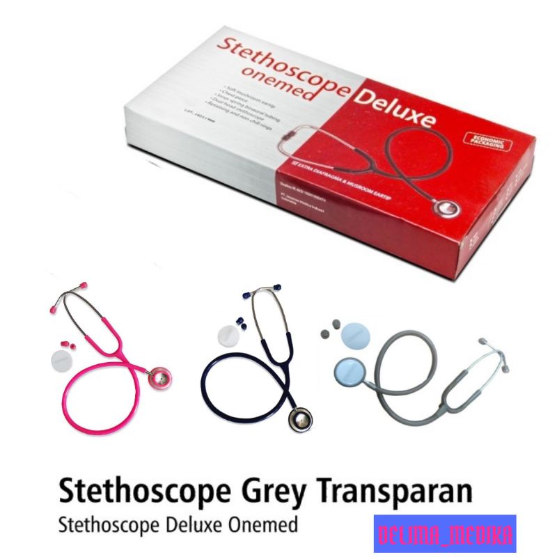 Jual Stetoskop Deluxe Dewasa Onemed Shopee Indonesia 2620