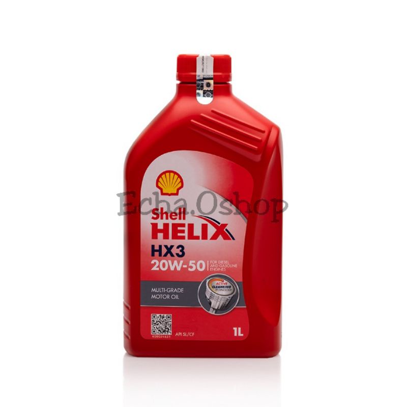 Jual Shell Helix HX3 20W-50 1L Oli Mobil ORIGINAL 100% | Shopee Indonesia
