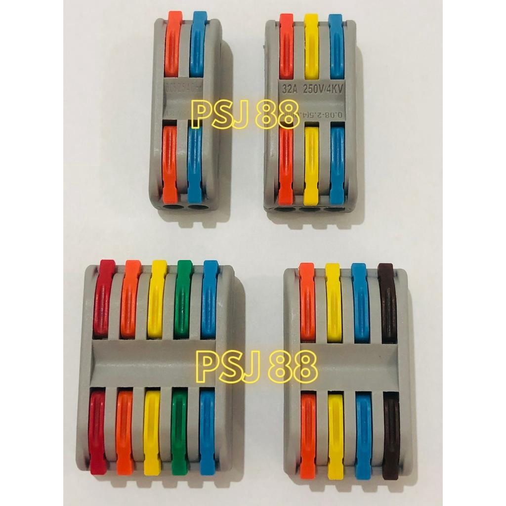 Jual Konektor Kabel 2 Jalur PCT 2-2 OEM Wago Terminal 2-2 Pin Cable ...