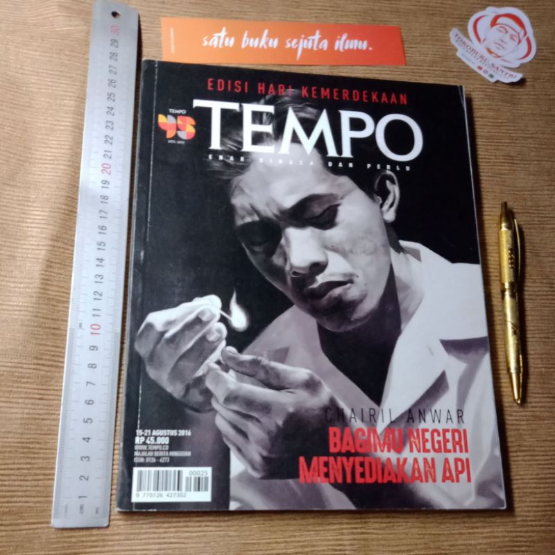 Jual Majalah Tempo Edisi Hari Kemerdekaan Shopee Indonesia