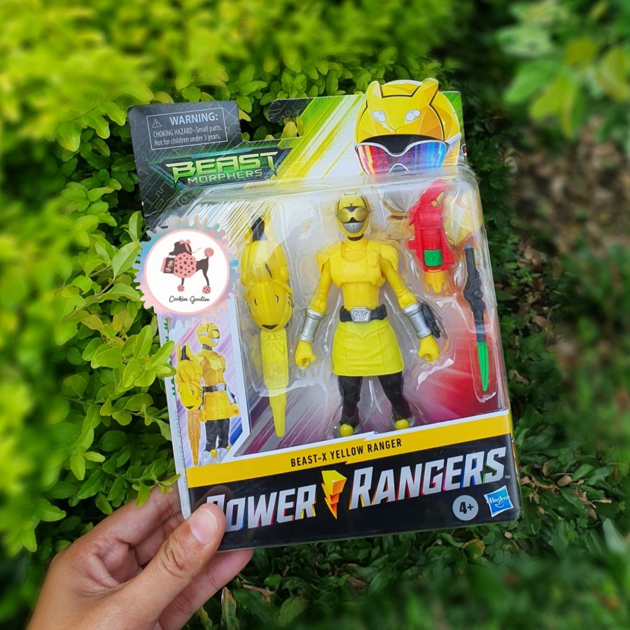 Jual Power Rangers Beast Morphers Beast X Yellow Ranger | Shopee Indonesia