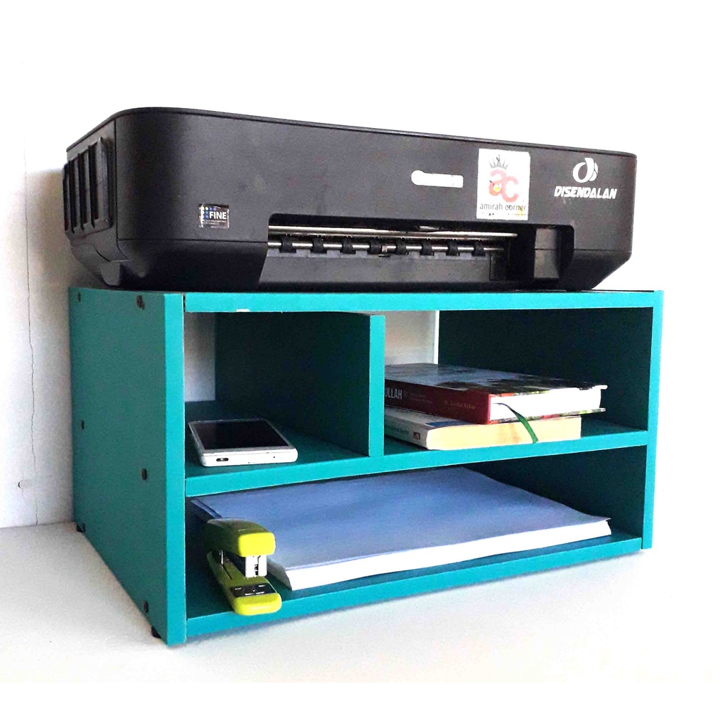 Jual Meja Printer Meja Monitor Bahan Multiplek Plywood Shopee Indonesia