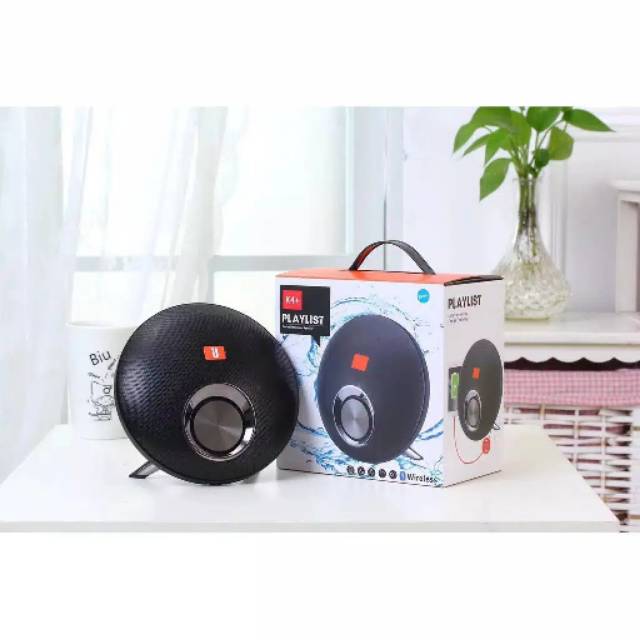Jual SPEAKER JBL PORTABLE WIRELESS BLUETOOTH BULAT K4+ SPEAKER BLOETOOTH K4 PLUS SUPER BASS