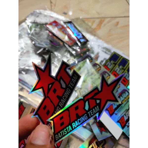 Jual Stiker BRT Racing Hologram | Shopee Indonesia