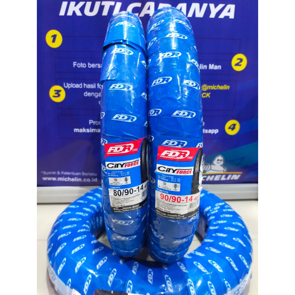 Jual Ban Fdr City Force Dan Ban Motor Tubetype For All Matic Shopee Indonesia