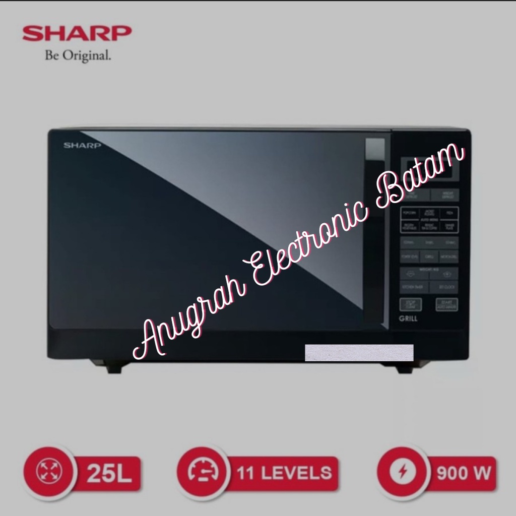 Jual SHARP R-728(K/S/W)-IN Microwave Grill 25 L R-728(S)-IN R728 OVEN ...