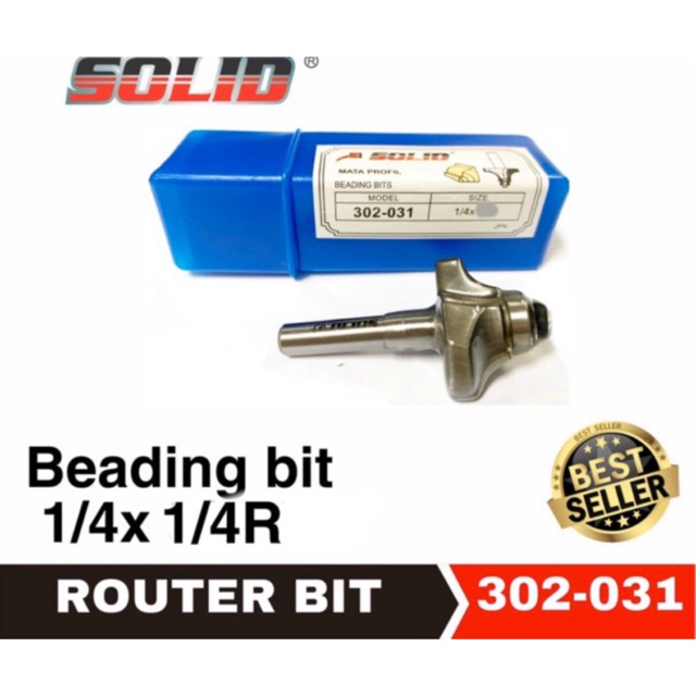 Jual Mata Router Mata Profil 302-031 Beading Bit Solid | Shopee Indonesia