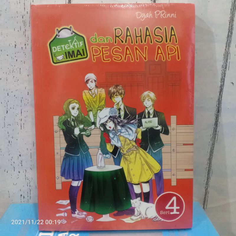Jual ORIGINAL BUKU NOVEL DETEKTIF IMAI DAN RAHASIA PESAN API Seri 4