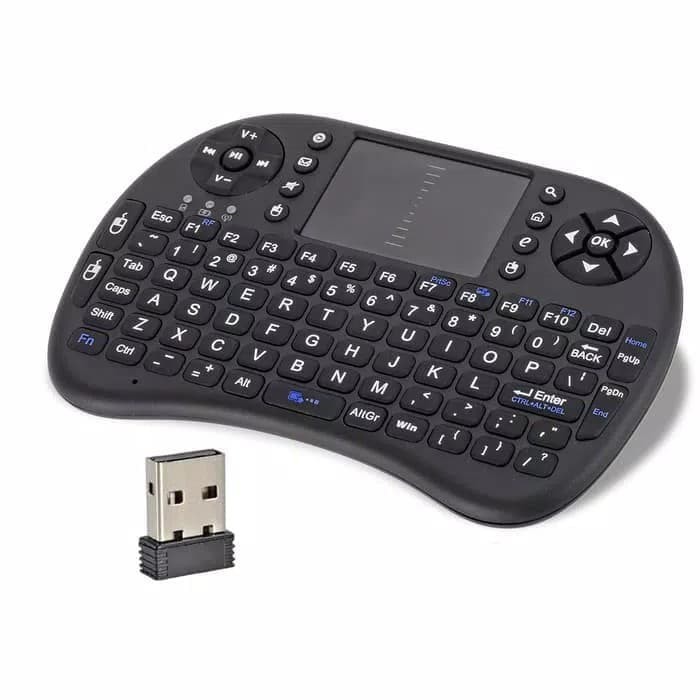 Jual Keyboard Mini Wireless / Keyboard tv box / keyboard Tv | Shopee ...