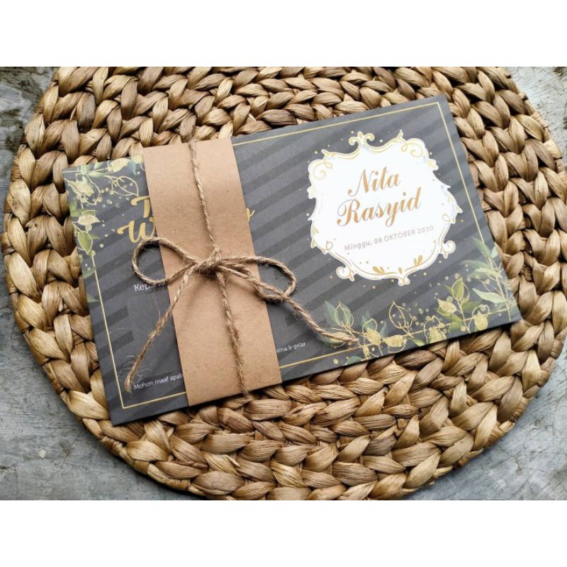 Jual undangan blanko rustic | Shopee Indonesia
