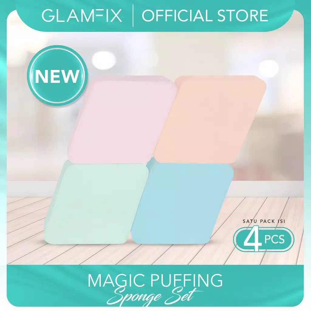 Jual GLAMFIX By Y.O.U Sponge Puff Rembuk Spons ( Puff Cushion ...
