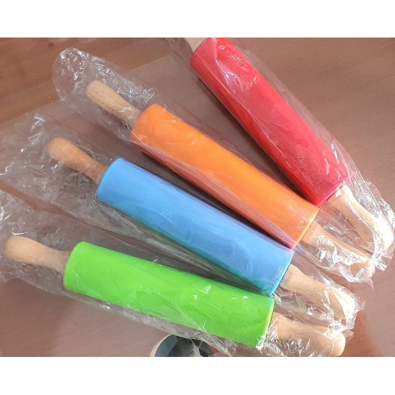Jual Rolling Pin Warna Warni 30Cm | Shopee Indonesia